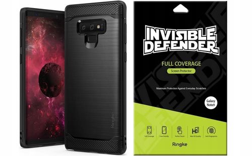 ETUI RINGKE ONYX GALAXY NOTE 9 + 3X FOLIA RINGKE na Arena.pl