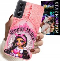 ETUI DO SAMSUNG GALAXY S22 PLUS - CUPID VIBES Z UROCZĄ ANIOŁKIEM PLECKI