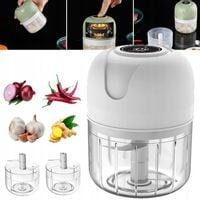 MINI PRZENOŚNY ROZDRABNIACZ DO WARZYW, ELEKTRYCZNY ROZDRABNIACZ DO CZOSNKU