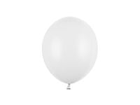 Balony pastelowe białe strong, 23 cm 3 szt.