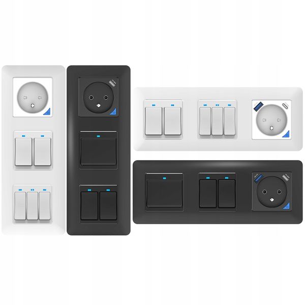 Inteligentne gniazdo z pomiarem prądu USB WiFi TUYA PSMART białe zdjęcie 9