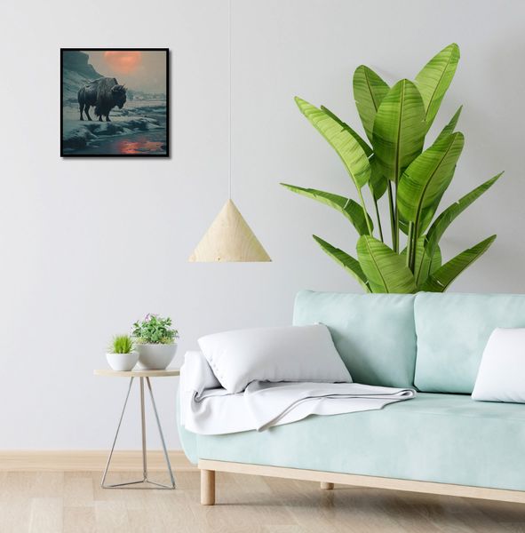Plakat 40x40cm Żubrowy Monolit zdjęcie 4