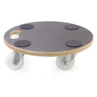 19229 Wózek transportowy Bituxx okrągły podstawka na kółkach pod donicę