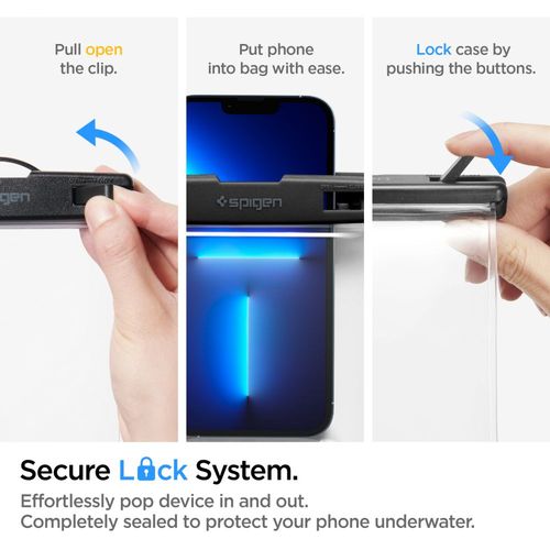 spigen a601 universal waterproof case crystal clear na Arena.pl