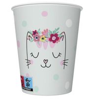 KUBECZKI PAPIEROWE DAISY POL-MAK 8SZT 250ML