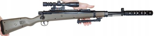 SZTUCER KARABIN MYŚLIWSKI NA KULKI SNAJPERKA ASG na Arena.pl