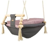 Leżaczek bujak bujaczek hamak hamaczek huśtawka kołyska z kołderką