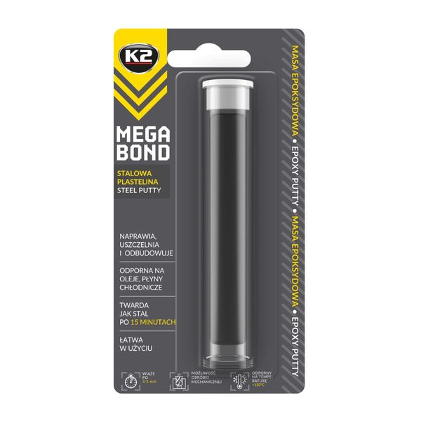 K2 Mega Bond - Stalowa plastelina 20g zdjęcie 1