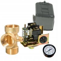 OSPRZĘT DO HYDROFORU WYJŚCIE TŁOCZNE MANOMETR WYŁĄCZNIK CIŚNIENIOWY