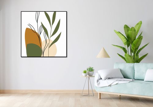 Plakat 100x100cm Subtelna Fauna na Arena.pl