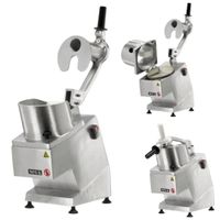 ELEKTRYCZNA SZATKOWNICA DO WARZYW PROFESJONALNA 550W 300KG/H 5 TARCZ