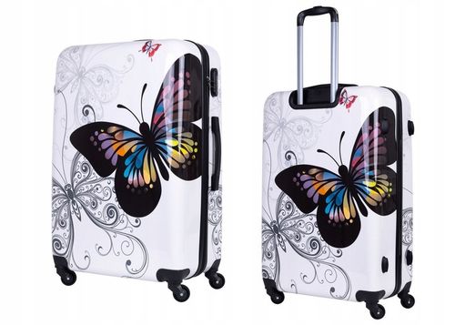 WALIZKA DUZA PODRÓŻNA KÓŁKA BAGIA 15 WZORÓW XXL na Arena.pl