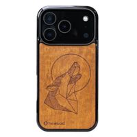 drewniane etui bewood do iphone 17 pro wilk imbuia