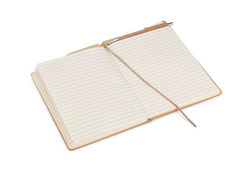 Notes korkowy z długopisem TESSO A5 zdjęcie 5