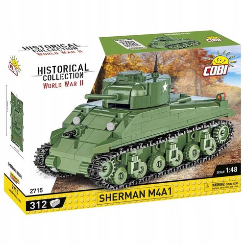 Klocki COBI-2715 HC WWII SHERMAN M4A1 312 KL. na Arena.pl