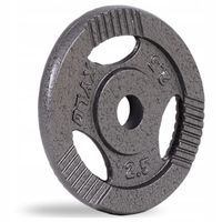 OBCIĄŻENIE ŻELIWNE 2,5KG talerz kierownica ŻELIWO nakład CIĘŻAR krążek