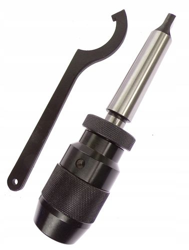 UCHWYT WIERTARSKI DO WIERTARKI SAMOZACISKOWY 1-16MM STOŻEK 3 TRZPIEŃ MK3 na Arena.pl