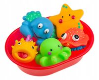 Zabawki do kapieli 5 szt. w wanience 125