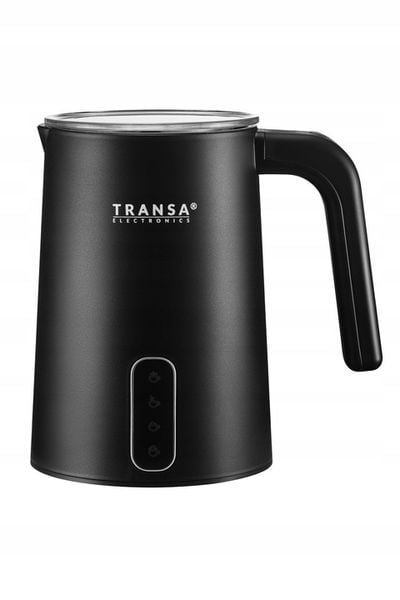 Spieniacz do mleka Podgrzewacz CZARNY 4 TRYBY 2 MIESZADŁA TRANSA 500W zdjęcie 8