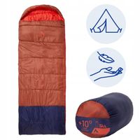 Śpiwór turystyczny lekki ciepły 1 kg McKinley Camp Comfort II 10st 220x80cm