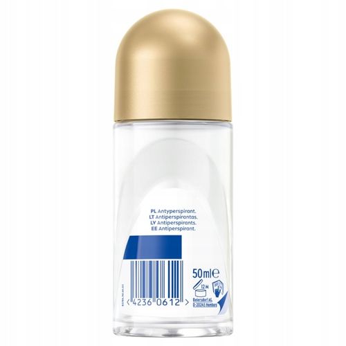 NIVEA Black&White Invisible Silky Smooth Antyperspirant roll-on 4 x 50 ml na Arena.pl