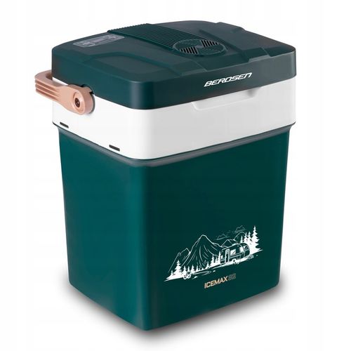 Lodówka turystyczna Berdsen Icemax 29 litry tryb ECO - zielona na Arena.pl