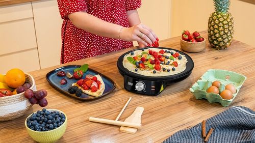 Naleśnikarka patelnia elektryczna do naleśników Teesa 30cm 1200W MOCNA na Arena.pl