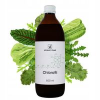 Chlorofil w Płynie Naturalny - 500ml - Oczyszczanie Odkwaszanie Detox