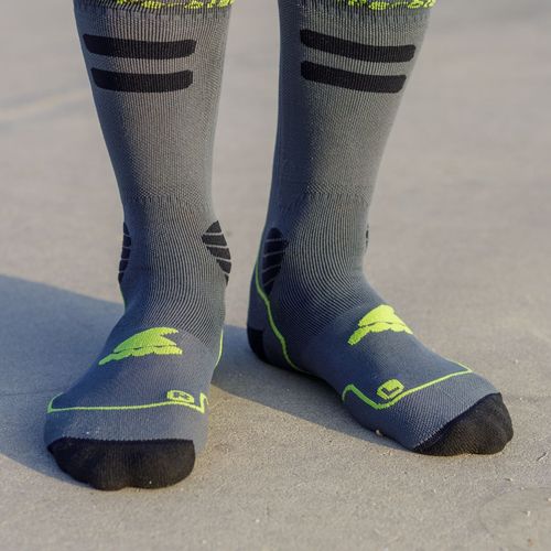 Skarpety Rollerblade High Performance Socks Anthracite Lime 47-49 na Arena.pl