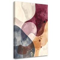 Obraz do salonu sypialni biura hotelu spa, Abstrakcja styl boho