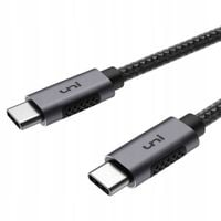 Zestaw 2 kabli ładujących USB-C, 3 m, kabel USB C do USB C 5 A 100 W