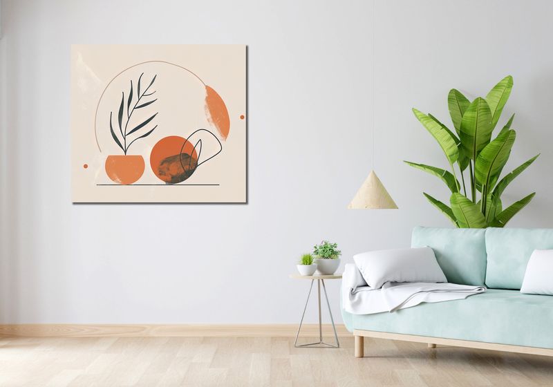 Obraz 100x90cm Tonacja Pasteli zdjęcie 2