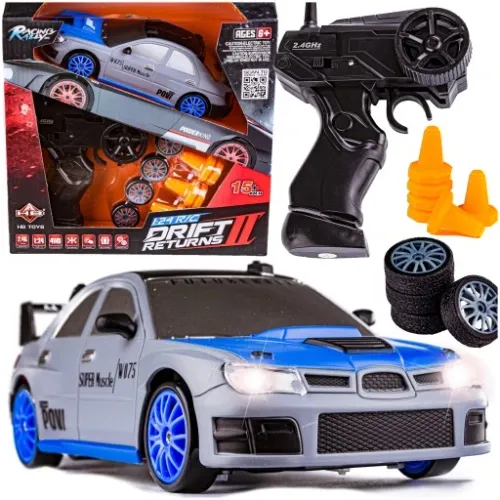 Samochód DRIFT Zdalnie STEROWANY RC Auto na Pilota do DRIFTU 4x4 Pachołki na Arena.pl