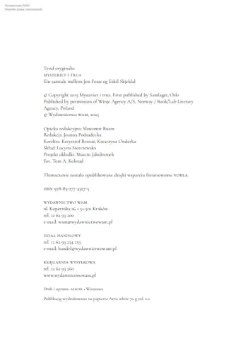 Misterium wiary. Jon Fosse w rozmowie z Eskilem Skjeldalem na Arena.pl