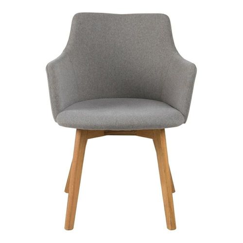 Krzesło Bella Light Grey tapicerowane na Arena.pl