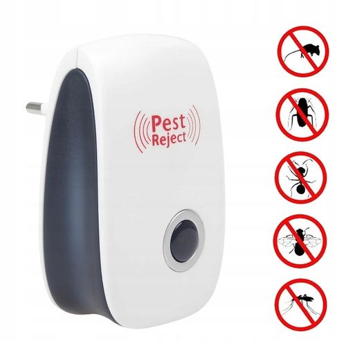 4 x WTYCZKA-ULTRADŹWIĘKOWY ODSTRASZACZ Szkodników, Myszy, Karaluchy, na Arena.pl