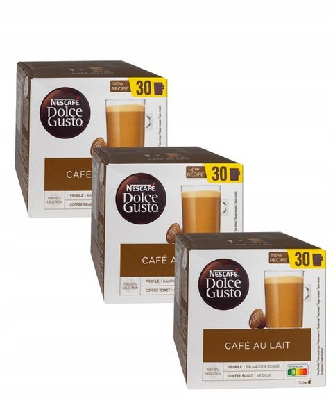 Nescafe Dolce Gusto Cafe au Lait 3 x 30 kapsułek zdjęcie 1