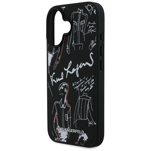 etui karl lagerfeld grained pattern &    logo magsafe do iphone 16 na Arena.pl
