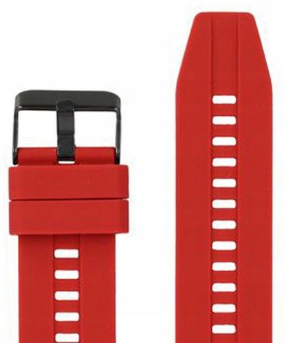 Pasek do zegarka - Vector Smart VCTR-22-S4RD czerwony 20mm na Arena.pl