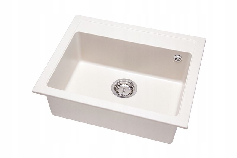 ZLEWOZMYWAK ZLEW GRANIT 58x48 + SYFON 8 kolorów zdjęcie 9