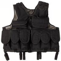 KAMIZELKA  US Netzeinsatz czarna