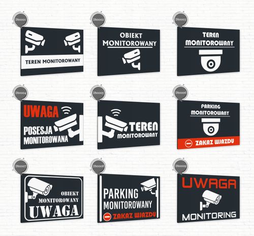 Tabliczka znak informacyjny 20x15 Antracyt BRAMA WYJAZDOWA Aluminiowa na Arena.pl