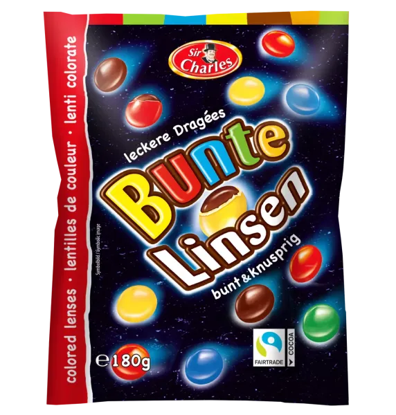 sircharles bunte linsen 180 g zdjęcie 1