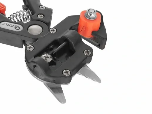 SEKATOR NOŻYCE DO SZCZEPIENIA DRZEW ROŚLIN KRZEWÓW WINOGRON ETUI + TAŚMA zdjęcie 10