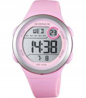 Komunia DZIEWCZYNKI MŁODZIEŻOWY ZEGAREK XONIX DAO CYFROWY Wodoszczelny