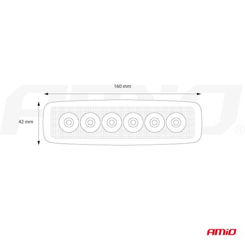Lampa robocza WL01 18W FLAT 9-60V na Arena.pl
