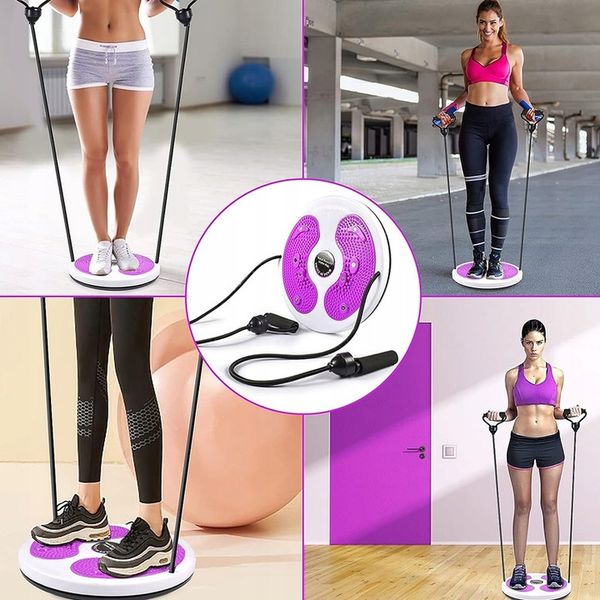 Twist Board z podeszwą masującą do bioder i talii, sprzęt do ćwiczeń w domu zdjęcie 3