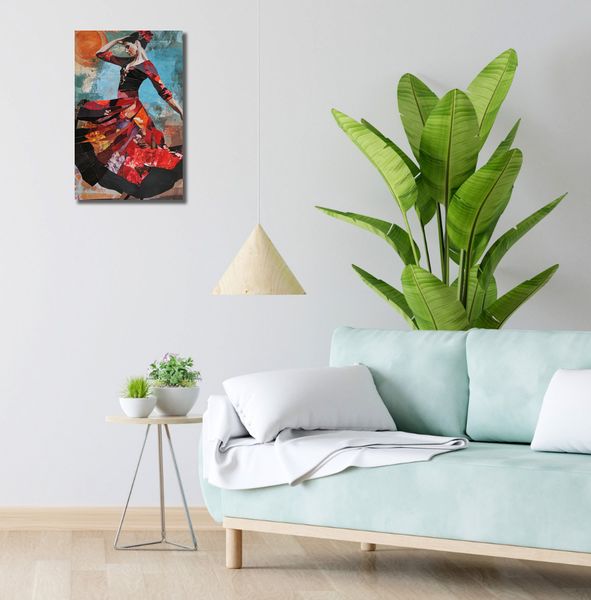Obraz 30x50cm Taniec Flamenco zdjęcie 2