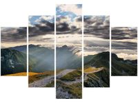 105CM 150CM OBRAZ 5 ELEM PANORAMA ŚWINICY DRUK