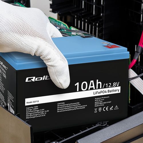Qoltec Akumulator LiFePO4 12.8V 10Ah 128Wh  BMS na Arena.pl